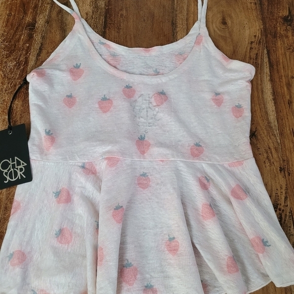 NWT Chaser Small Strawberry Tank Top - Picture 9 of 16